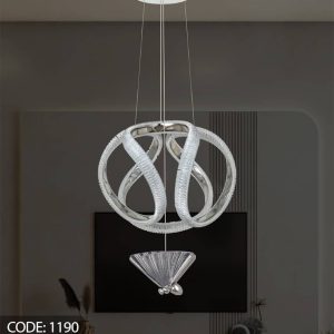 لوستر آویز مدرن LED سه حالته نیک لایت 1190