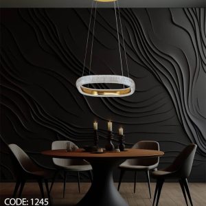 لوستر آویز مدرن LED سه حالته نیک لایت 1245