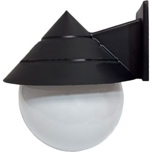 چراغ دیواری پارکی توپی(حبابی) برند فدک