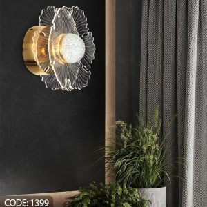 لوستر دیواری مدرن LED سه حالته نیک لایت 1399