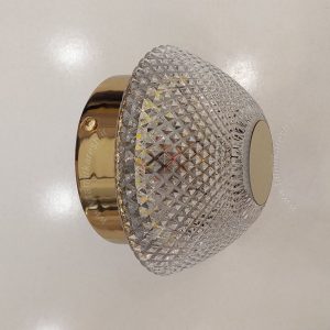 چراغ مدرن دیواری SMD بدنه استیل سه حالته کد 2203